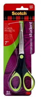 3M 1447S-MIX 7 Assorted Colors Student Scissors