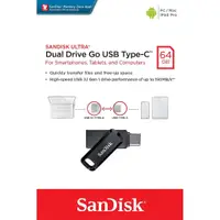 在飛比找蝦皮商城優惠-SanDisk 晟碟 全新版Ultra GO TYPE-C 