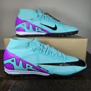 Nike Zoom Superfly 9 Academy TF Mens Size 10 Cleats DJ5629 300 Hyper Turq Green