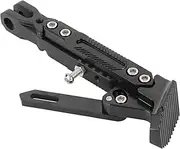Universal Motorcycle Kickstand Adjustable Foot Brace Parking Leg Support Black