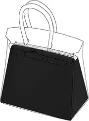 [DGAZ] Purse Pillow Shaper Insert for Hermes Hac Bags, Silky Pillow Shaper for Luxury Handbags