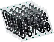 COOLHIYA Mailbox Numbers Stickers Reflective Address Numbers for Mailboxes 6 Sheets Outdoor Address Decals