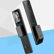2023 Smart Door Lock Tuya Wifi Smart Fingerprint Digital Safe Door W/ Camera.