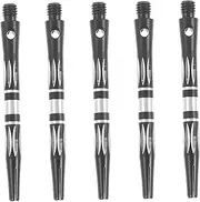 MOBUTOFU 5pcs Dart Shaft Dart Game Shafts Darts Accessories Professional Darts Rod Dart Metal Shafts Outdoor Dart Stems Thread Dart Stems Dart Accessories Metal Thread Shafts Aluminum