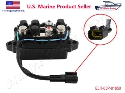 Tilt Trim Relay Yamaha Outboard 115HP 150HP 225HP 250HP 63P-81950-00-00