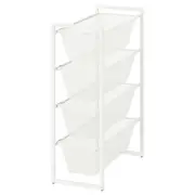 JONAXEL storage combination, white, 25x51x70 cm