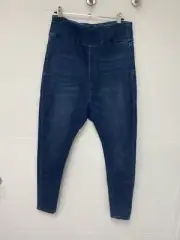 Decjuba Womens Drop Crotch Pull On Jeans Size