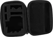 Uonlytech Portable Action Camera Hard Case with Foam Padding Multi Function Zipper Pouch for Durable Splashproof Storage Bag for Digital Camera Accessories Compact