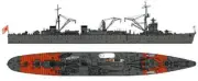 pit road 1/700 Japanese Navy engineer ship Akashi SPW17