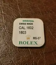 Original Rolex Part - Cal 1602 1803 - Mainspring - Factory Sealed