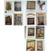 Lot of 14 Quilt Making Patterns Vintage Wall Hanging Applique Blocks Patterns