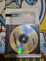NEW SEALED Microsoft Windows 98 2nd Edition Manual & Certificate Of Authenticity