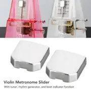 2PCS Metronome Slider Replacement Metal Sliding Blocks For Rhythm Control Vi HR6