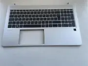 For HP Probook 650 G8 M49547-131 Palmrest Top Cover Keyboard Portuguese NEW