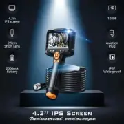 4.3in 1080P Rotary Piping Controlled Endoscope Automotive For Inspection Camera