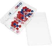 Abaodam Balls Set Raffle Bingo Balls Numbered Pong Balls for Parties Home School Business Events