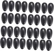 DECORNIJIA 50 Pair Hair Dye Earmuffs Salon Ear Protection Hairdressing Drying Hair Salon Ear Caps Ear Covers Hair Coloring Ear Cover Scalp Ear Muffs Wow Hook Protectors Foil Catcher Black