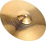 BAZEITFLOW Practice Splash Cymbal Drum Cymbal for Music Instruments Lightweight Portable for Jazz Drum Set Performances
