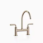 Dornbracht VAIA Two-hole bridge mixer for rinsing/Profi spray 19815809-46 Brushe
