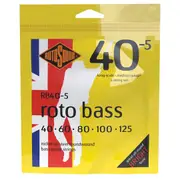 Rotosound RB405 Rotobass 5 String Bass Strings 40-125 Gauge Nickel Steel