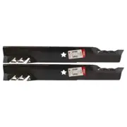 2Pk 596-900 Mulching Blades Compatible With Husqvarna 134149, 138498 & Lots More