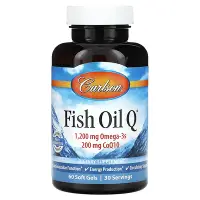 在飛比找iHerb優惠-[iHerb] Carlson Fish Oil Q，60 