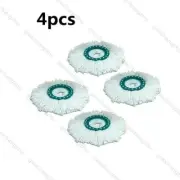 C9H1 4x replacement head NEW microfiber white D6H3 Disc BE 16cm mop mop mic S2Z1