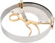 Olpchee Space Aluminum Handle Hat Ruler Scissor Type Ring Compass Adult Hat Size Measuring Tools