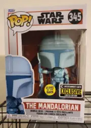 Star Wars Funko Pop! - The Mandalorian (GITD) #345-Entertainment Earth Exclusive