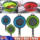 Colander Collapsible Multifunction Vegetable Fruit Kitchen StraiCEr Spa Silicone