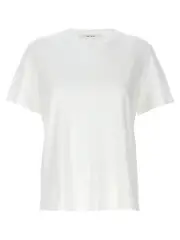 [The Row] The Row-Wesler T Shirt Bianco-Donna M