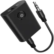 B10S 2 in 1 bluetooth 5.0 Transmitter Receiver TV PC Car Speaker 3.5mm AUX Hifi Music Audio Adapter/Headphones Car Stere