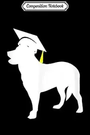 Composition Notebook: Australian Cattle Dog Graduation Dog Graduate Journal/Notebook Blank Lined Ruled 6x9 100 Pages