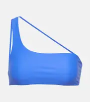 [Jade Swim] Jade Swim Apex one-shoulder bikini top AU 10 blue