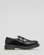 [DR MARTENS] DR MARTENS Women's 8065 Mary Jane Shoes in Black Size UK 4 UK 4 Black