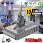 9500mAh Sony Battery For Dyson V8 SV10 Absolute V8 Animal HEPA / Pre&Post Filter