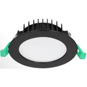 Blaze Recessed LED Downlight 13W Black Aluminium 3 CCT - TLBL34510BD