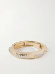 [STONE AND STRAND] STONE AND STRAND - 14-karat Gold Diamond Ring - 7 7 Gold