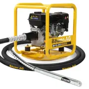 BAUMR-AG 6.5HP Full Frame Concrete Vibrator Drive Unit, and 6M x 38mm Vibrating