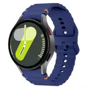 Midnight Blue For Samsung Galaxy Watch 7 6 5 4 FE 40mm 44mm Sport Silicone Watch Band Strap Au