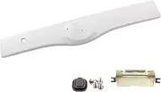 Upgraded Rear Exterior Tailgate Liftgate Handle Garnish Automotive Replacement Parts Compatible with Toyota White 04-09 Prius 040 Super II 2004 2005 2006 2007 2008 2009