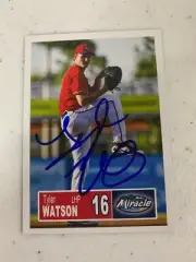 Tyler Watson 2018 Signed Fort Myers Miracle Team Card