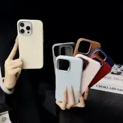 For iPhone 16 Pro Max 15 14 13 12 11 Shockproof Soft TPU Plain Phone Case Cover