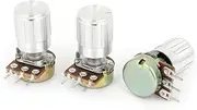 Aexit 3 (Potentiometer) Pcs 5K OHM Linear Taper Rotary Potentiometer 5KB (32ry145qf26) B5K Pot