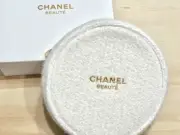 Chanel Holiday Round Pouch Mini Makeup Case Tweed Bag Chanel Holiday Set 2024