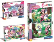 Clementoni Minnie Mouse Super Color Puzzle From 3/4/6J. Children's Jigsaw Puzzle