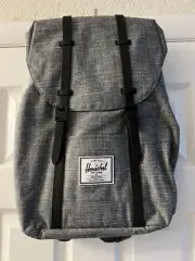 Herschel Retreat Backpack, Raven Classic 19.5L, Crosshatch/Black Rubber