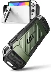[Military-Grade Protection] Dockable Case SUPCASE for Nintendo Switch OLED Cover