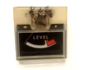 VTG VU METER QSL 0057 FROM CLOSED STEREO RECIEVER SHOP NOS