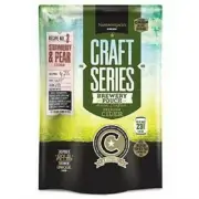 6 gallon Mangrove Jack's Craft Strawberry Pear Cider Brewing Pouch Homebrew